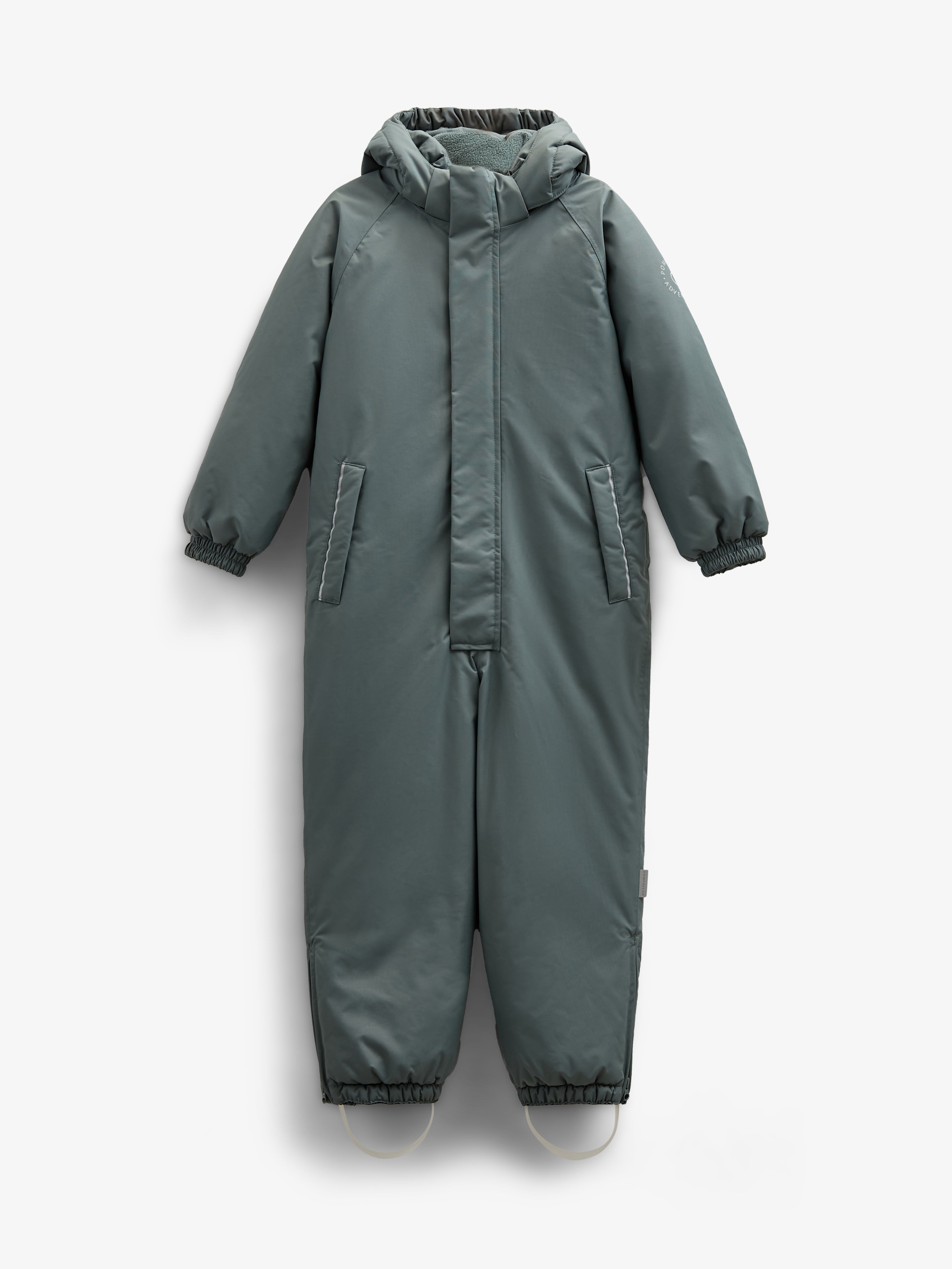 Schneeanzug mit einem Reißverschluss - All - Dusty Dark Green | 100523 Calgary