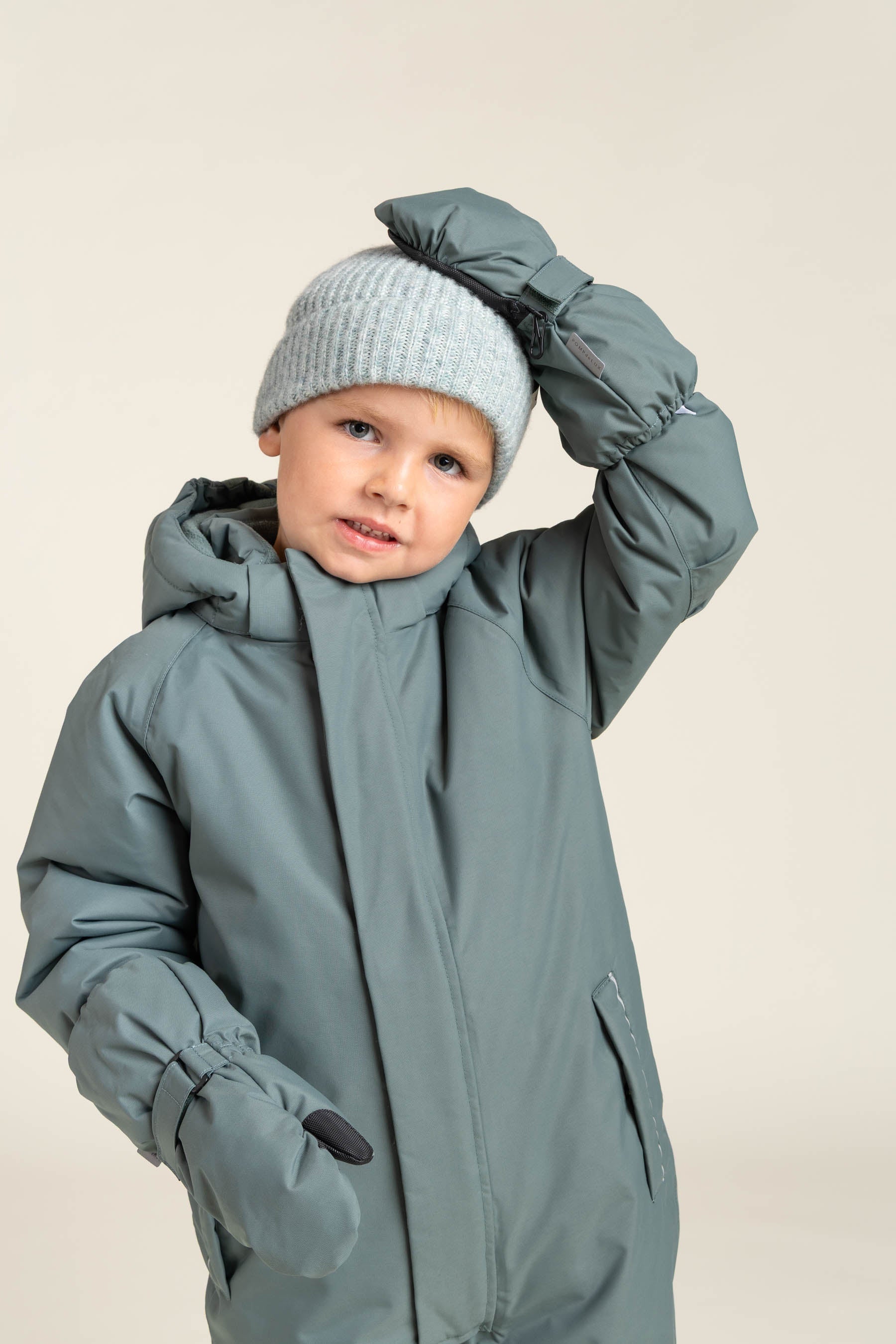 Ski Fäustlinge - All - Dusty Dark Green | 100526 Calgary