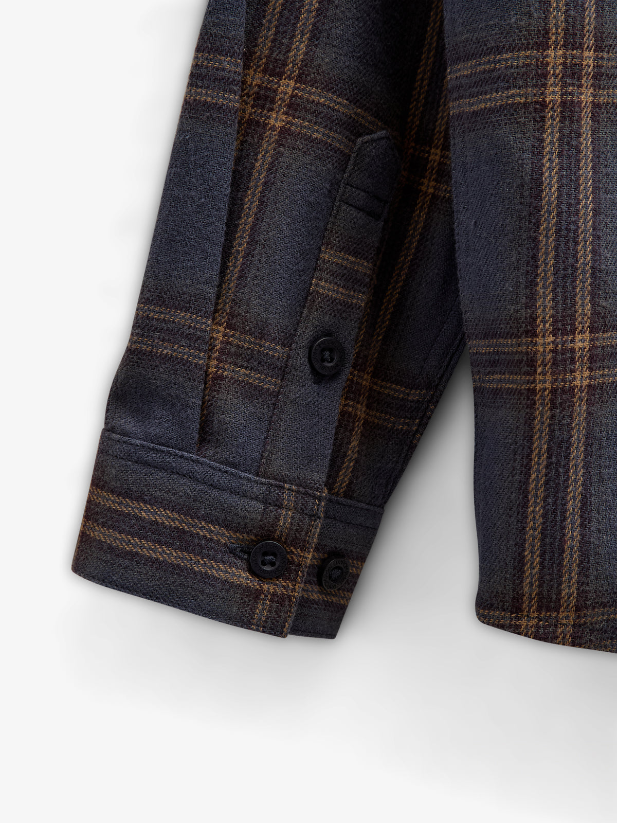 Kariertes Flanellhemd - Tween - Navy Check | 100528 Henry