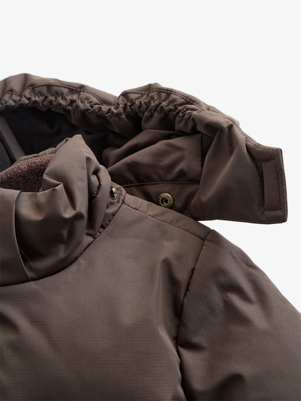 Winterjacke mit Kordelzug - Tween - Chocolate | 100537 Elenor