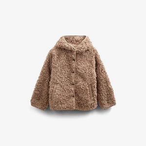 Teddy-Kapuzenjacke - Tween - Caffe Latte | 100548 Ellie