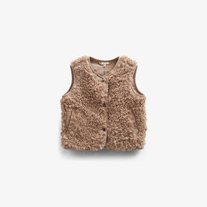 Teddy-Weste - Tween - Caffe Latte | 100551 Ellie