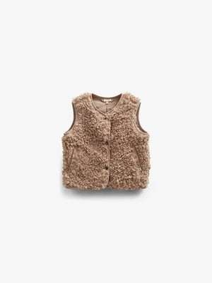 Teddy-Weste - Tween - Caffe Latte | 100551 Ellie