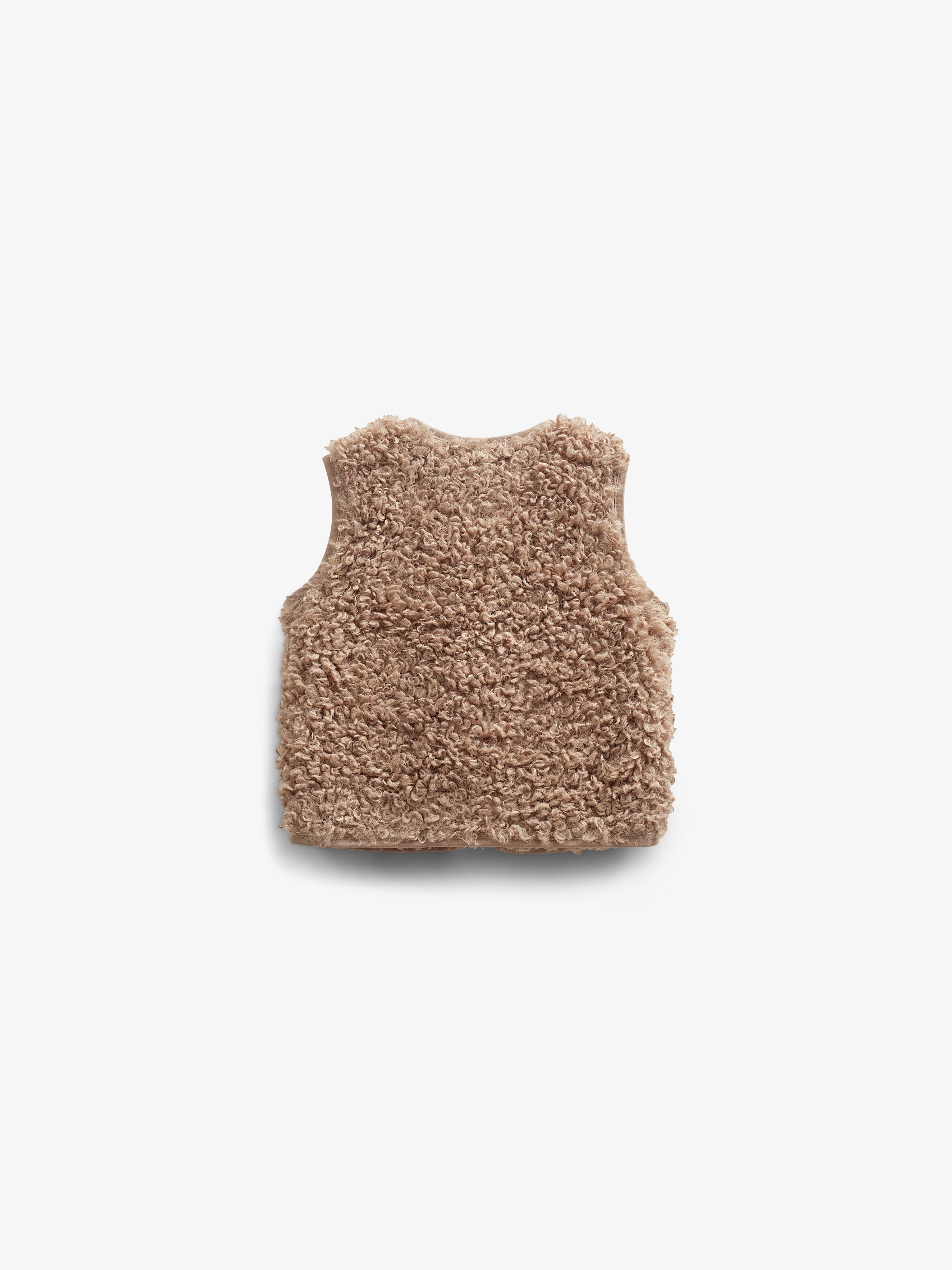 Teddy-Weste - Tween - Caffe Latte | 100551 Ellie
