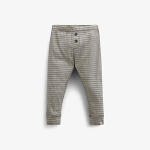 Baumwoll-Ripphose - Kids - Forest Green Stripe | 100570 Manson