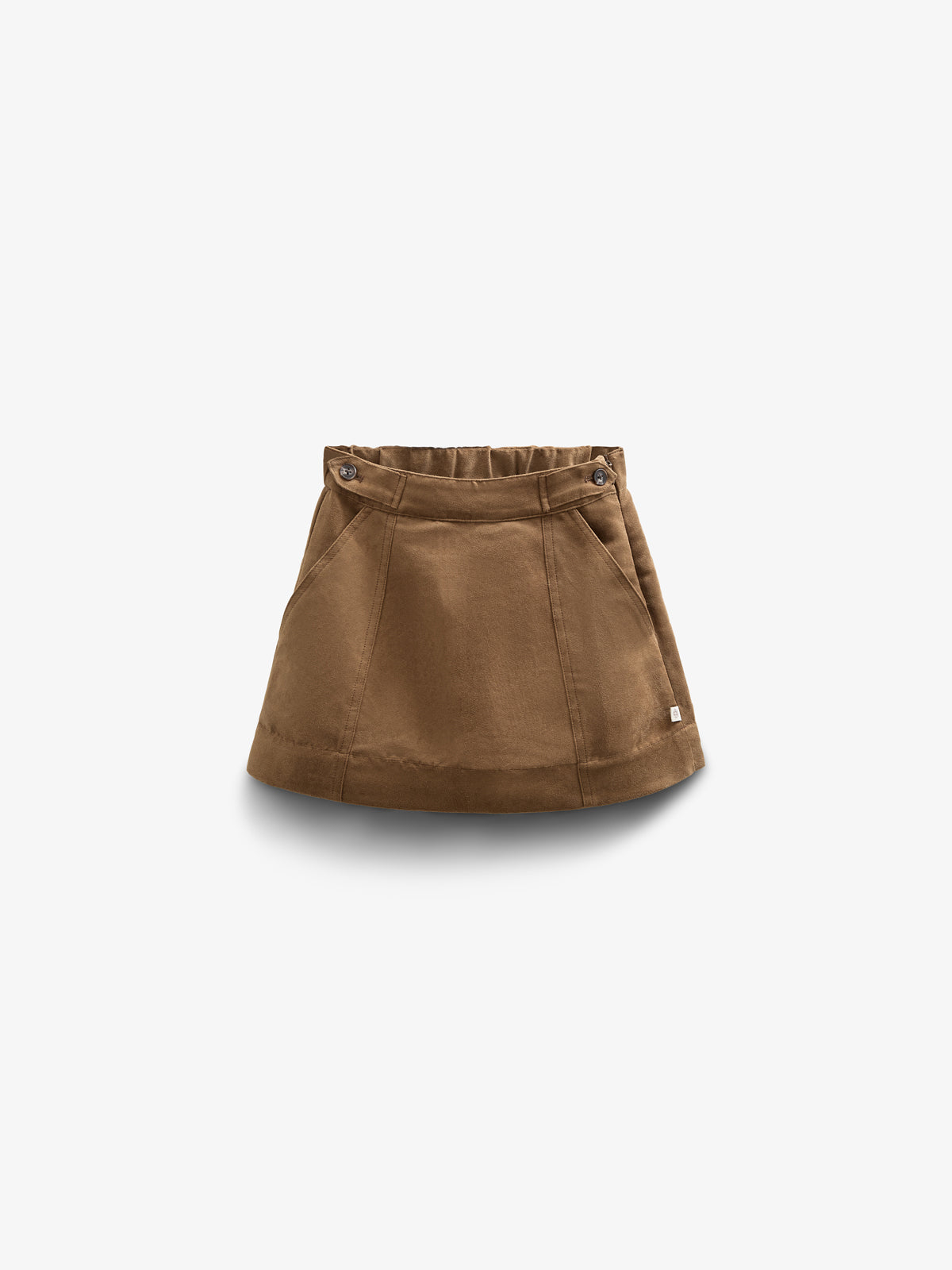 Wildlederimitat-Rock - Kids - Coffee | 100592 Selene