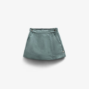 Wildlederimitat-Rock - Kids - Dusty Dark Green | 100594 Selene
