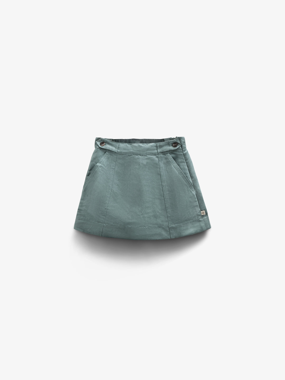 Wildlederimitat-Rock - Kids - Dusty Dark Green | 100594 Selene