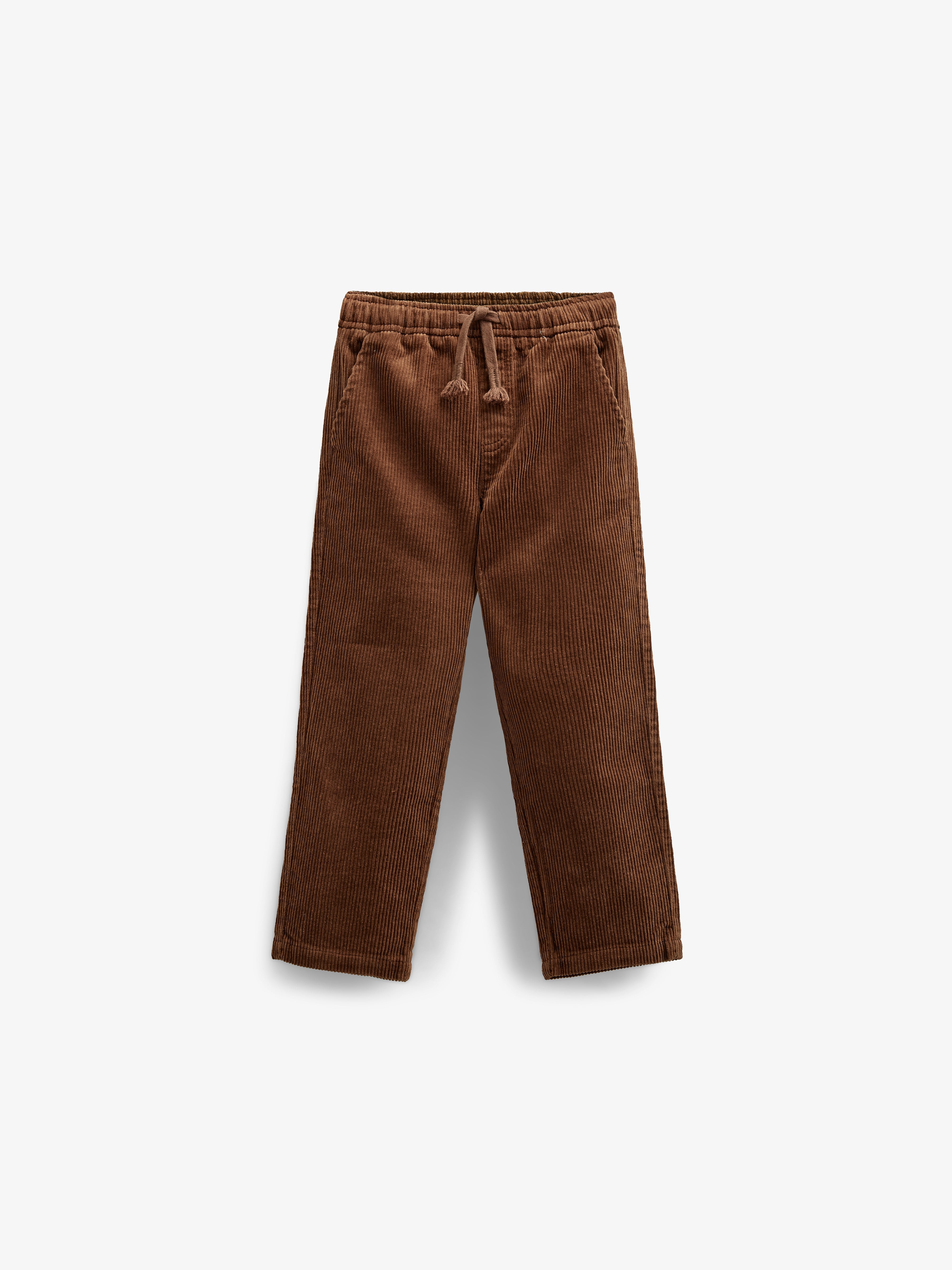 Cord Pull-On-Hose mit Kordelzug - Kids - Coffee | 100602 Jace