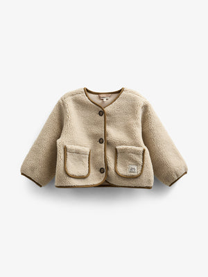 Teddyjacke mit Knöpfen - Kids - Nature | 100626 Mayfield