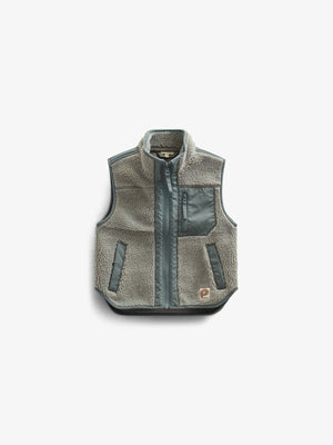 Teddyweste mit Reißverschluss - All - Dusty Green | 100635 Elliot