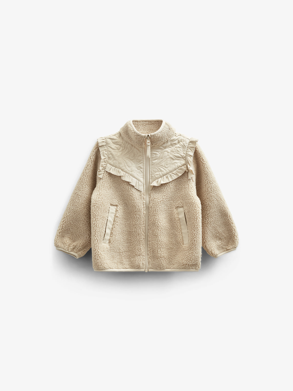 Teddyjacke mit Reißverschluss und Rüschen - Tween - Nature | 100639 Madison
