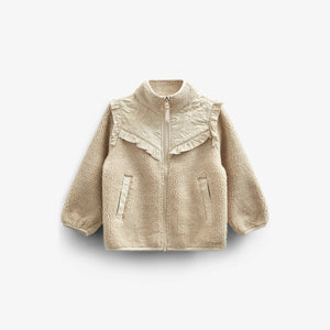 Teddyjacke mit Reißverschluss und Rüschen - Kids - Nature | 100638 Madison