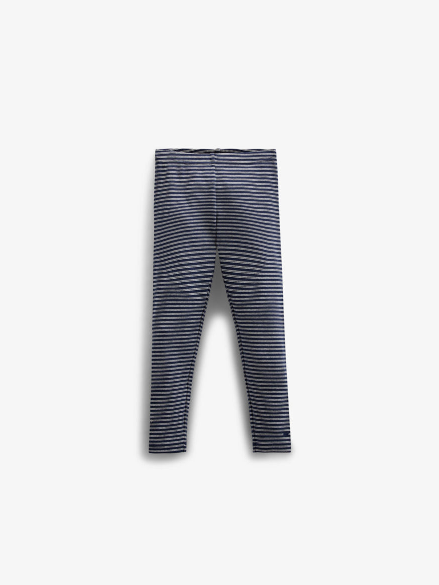 Gestreifte Jersey-Leggings - Kids - Navy Stripe | 100655 Elise