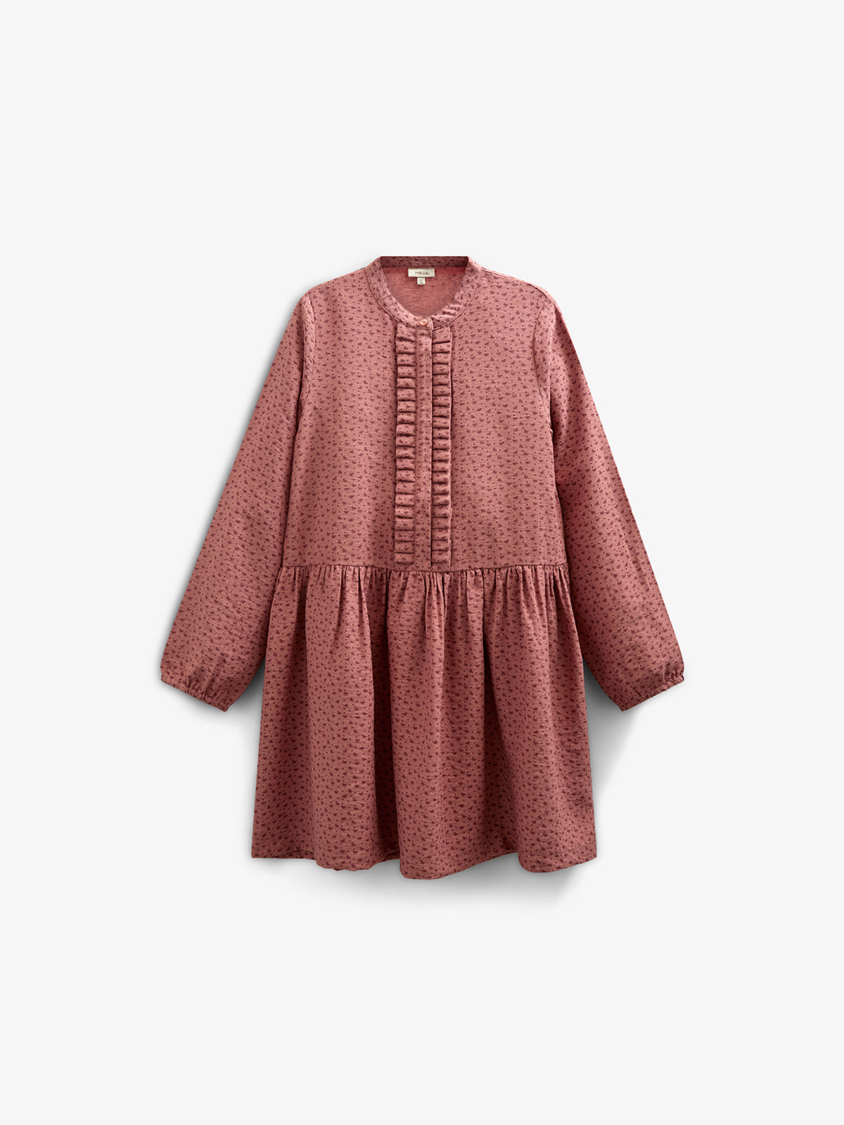 Bedrucktes Kleid aus Krepp-Viskose - All - Rose | 100661 Ana