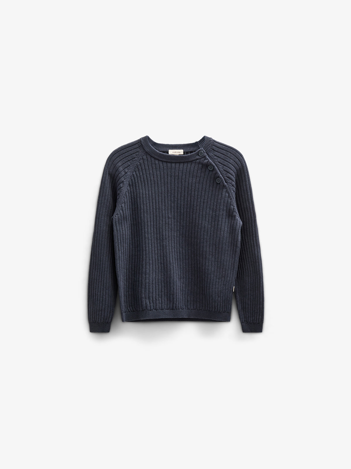 Baumwollstrickpullover - Kids - Navy | 100693 Jett