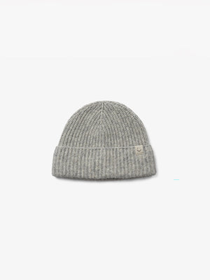 Woll Mix- Mütze - All - Grey Melange | 100749 Cork
