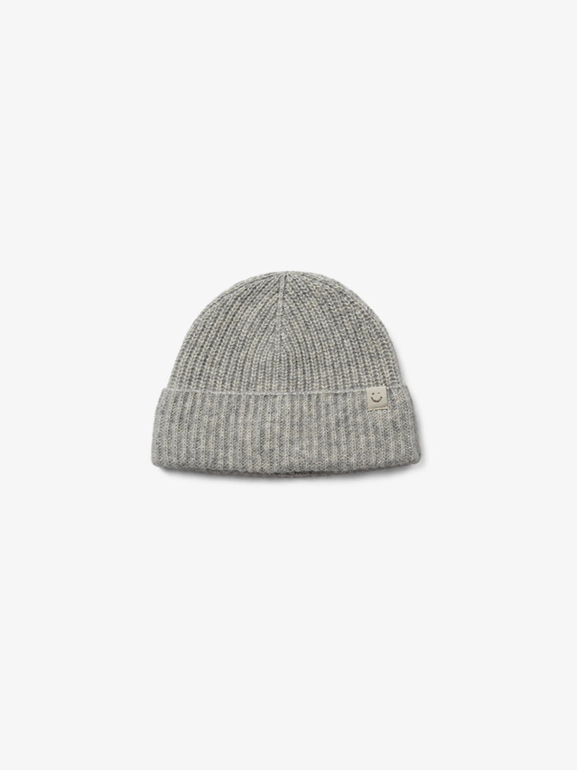 Woll Mix- Mütze - All - Grey Melange | 100749 Cork