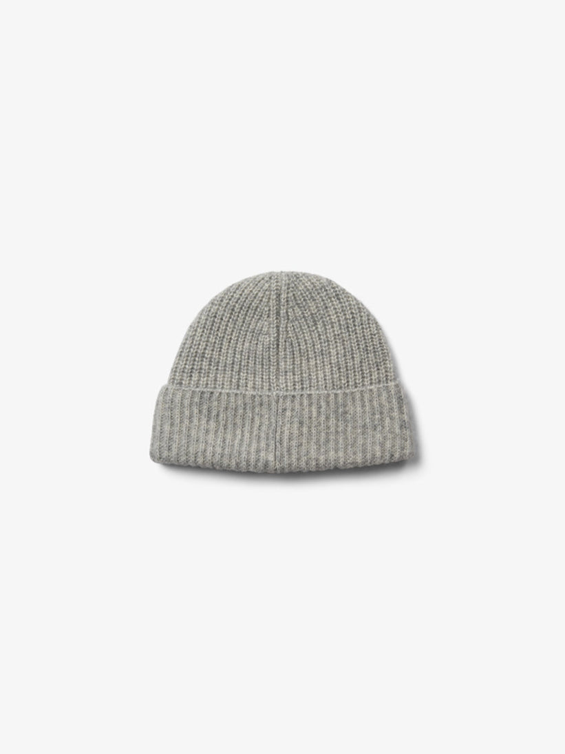 Woll Mix- Mütze - All - Grey Melange | 100749 Cork