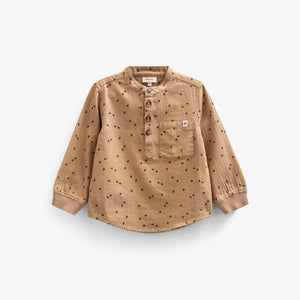 Hemd aus Baumwolle mit Druck - Kids - Light Brown | 100760 Edward