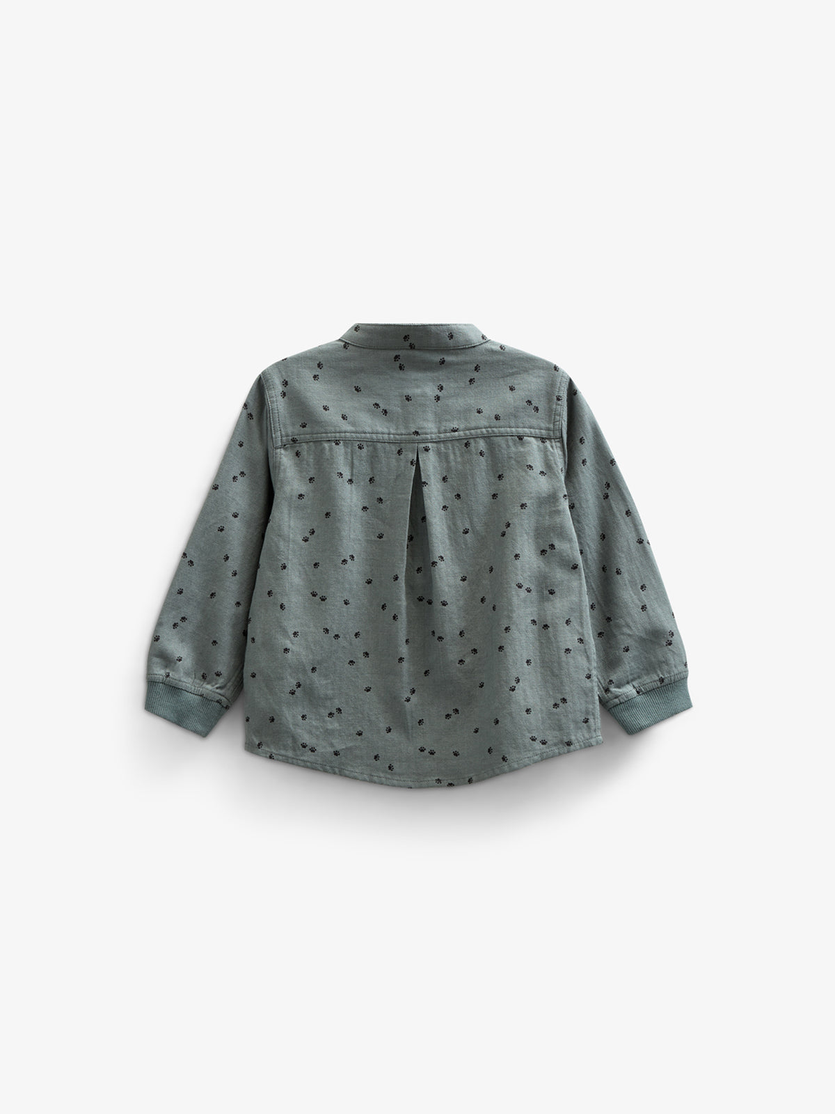 Hemd aus Baumwolle mit Druck - Kids - Dark Dusty Green | 100761 Edward