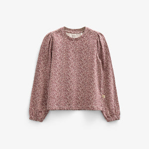 Bedruckte Jersey-Bluse - Tween - Vintage Red | 100771 Ada