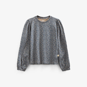 Bedruckte Jersey-Bluse - Tween - Blue | 100773 Ada