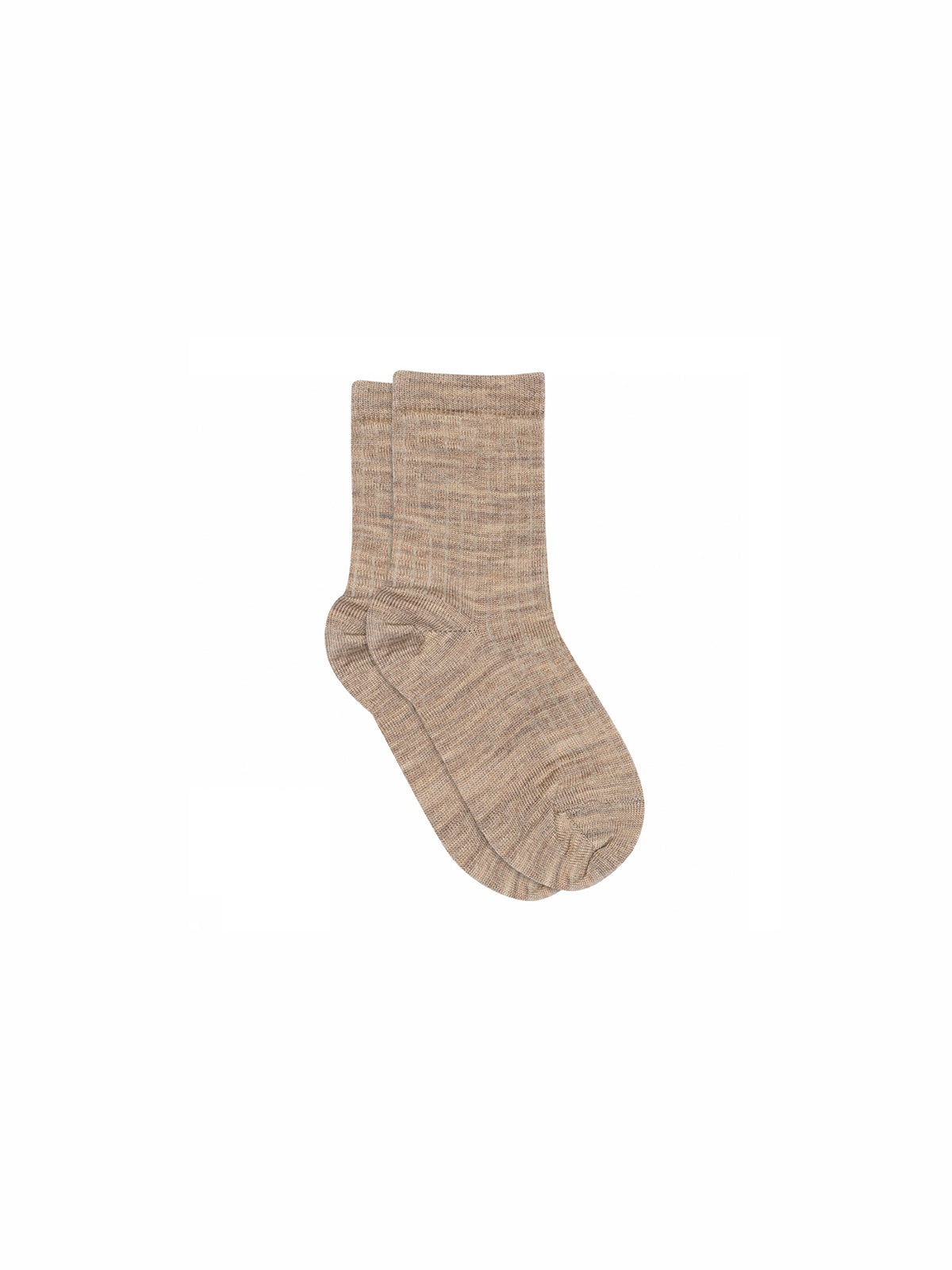 MP Baumwoll-Ripp-Socken - All - Caffe Latte Melange | 100775 MP Cotton Socks