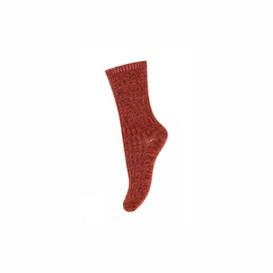 MP Woll-Slouch-Socken - All - Burgundy Melange | 100777 MP Noa Socks