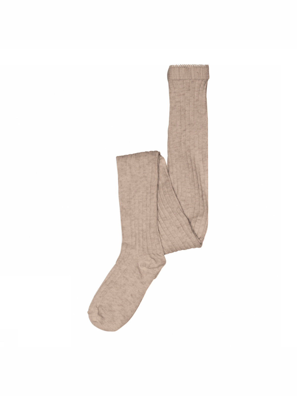 MP Rippenstrumpfhose aus Wolle - All - Caffe Latte Melange | 100785 MP Wool tights