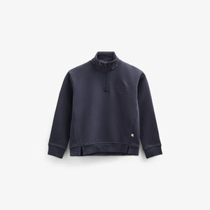 Sweatshirt mit halbem Reißverschluss - Tween - Navy | 100807 Tristan