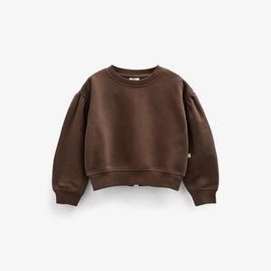 Sweatshirt mit Schleifendetail - Kids - Chocolate | 100814 Ruth