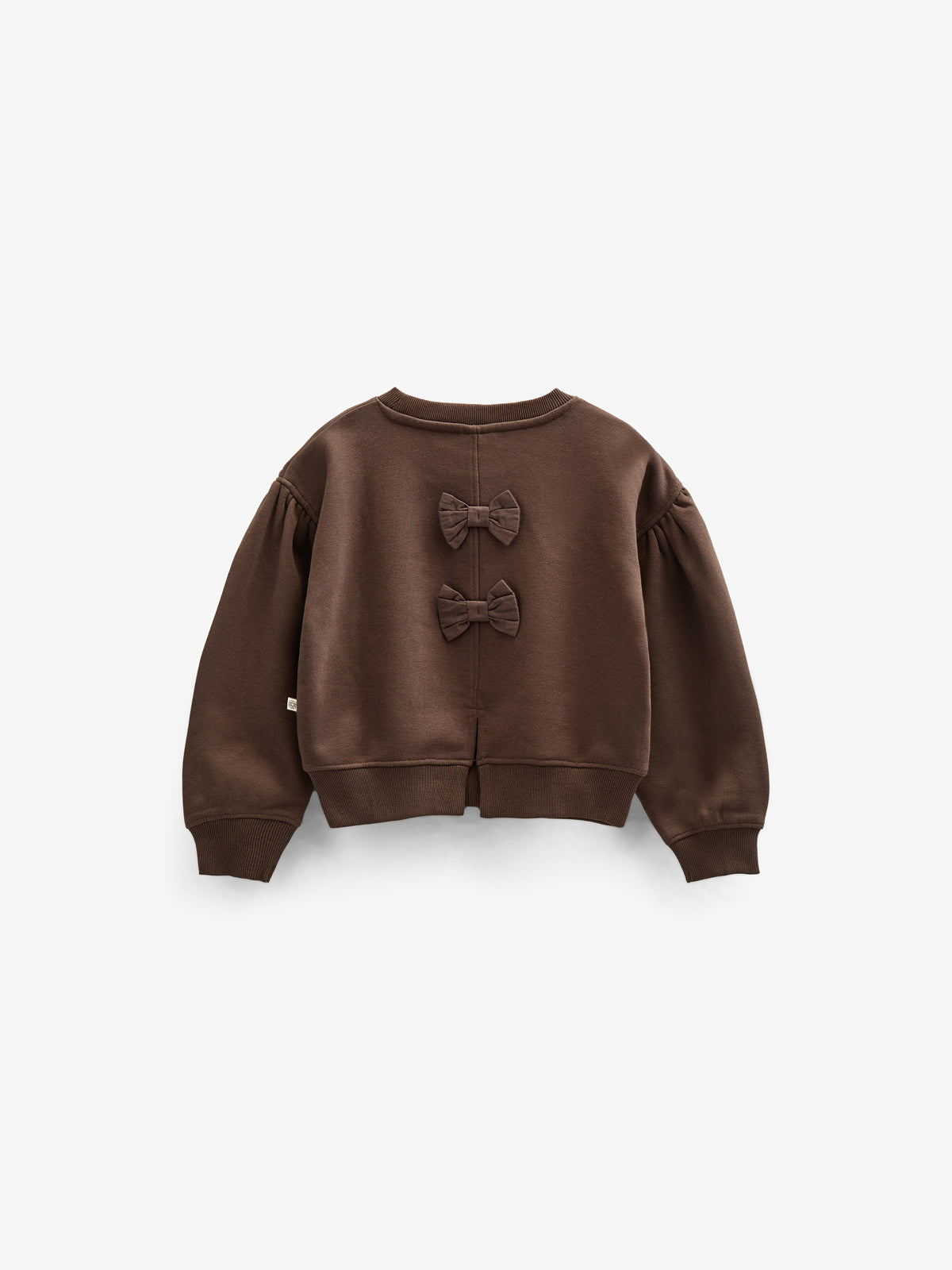 Sweatshirt mit Schleifendetail - Kids - Chocolate | 100814 Ruth