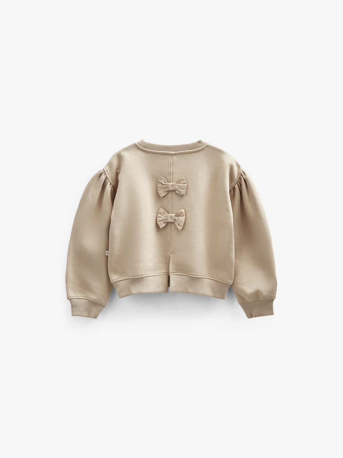 Sweatshirt mit Schleifendetail - Kids - Caffe Latte | 100816 Ruth