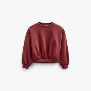 Ballon Sweatshirt - Tween - Burgundy | 100819 Joanna