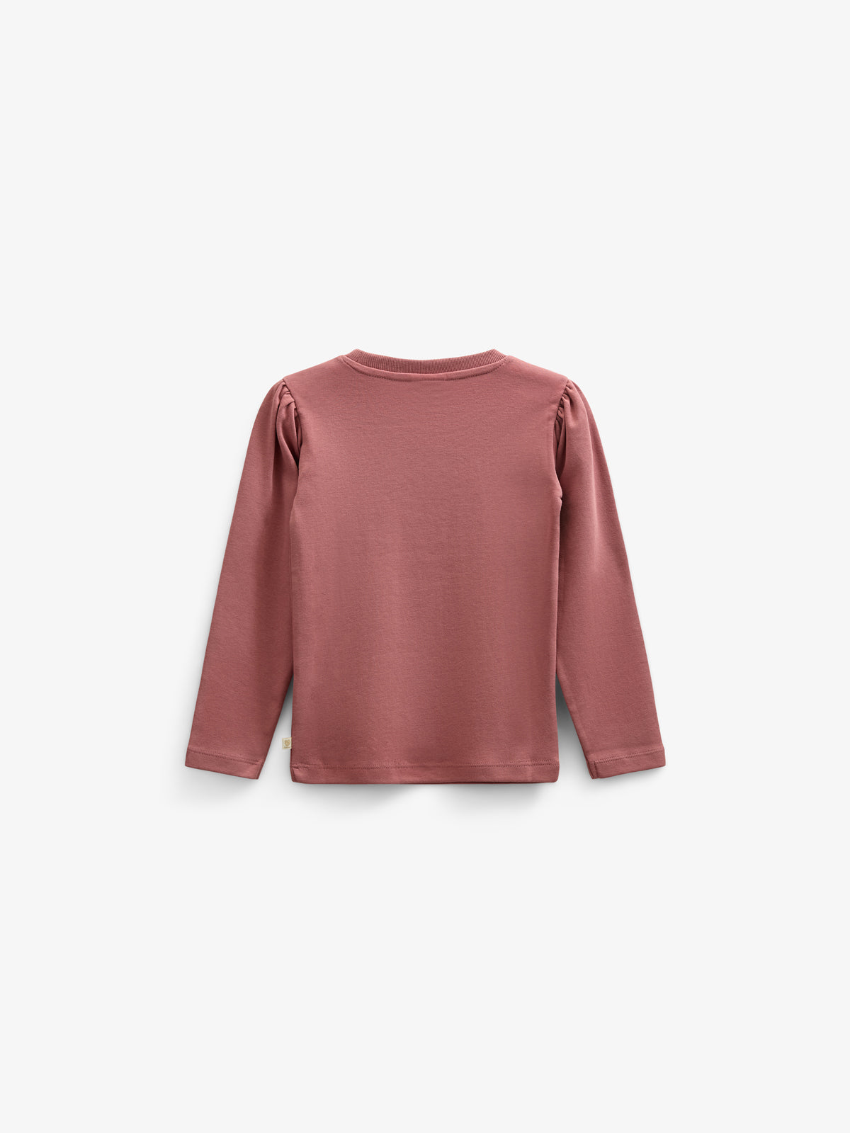 Langärmliges T-Shirt mit Frontprint - Tween - Old Rose | 100847 Kendell