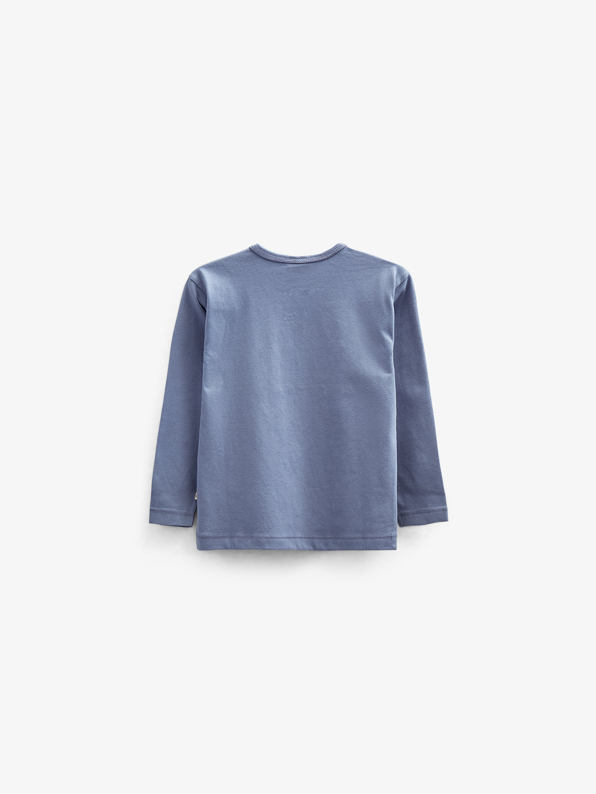 Langarm-T-Shirt mit Stickerei - Kids - Blue | 100858 Brandon