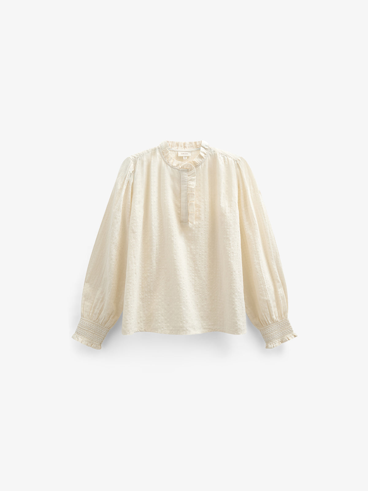 Baumwollbluse mit Knopfleiste - Tween - Off White | 100880 Claire