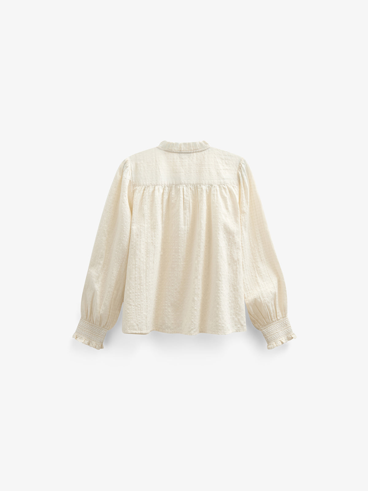 Baumwollbluse mit Knopfleiste - Tween - Off White | 100880 Claire