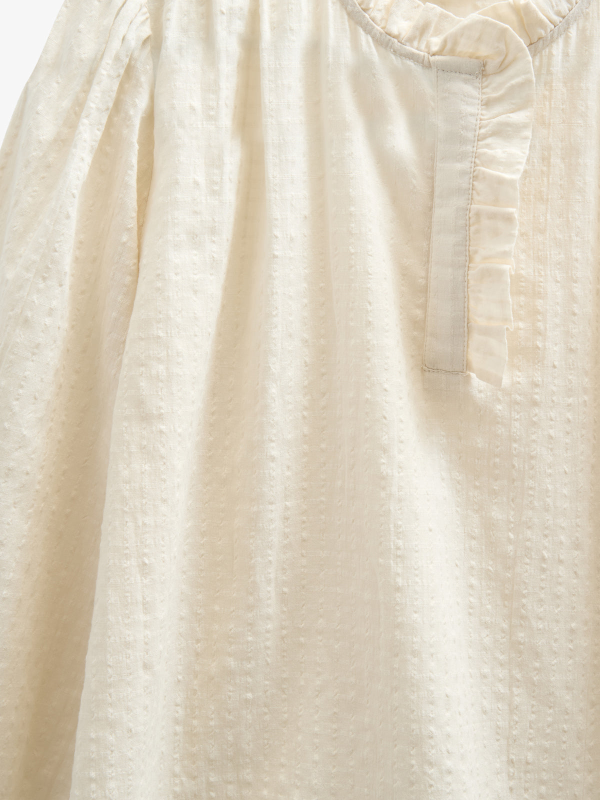 Baumwollbluse mit Knopfleiste - Tween - Off White | 100880 Claire