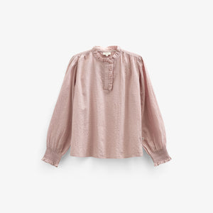 Baumwollbluse mit Knopfleiste - Tween - Rose | 100881 Claire