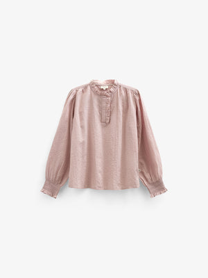 Baumwollbluse mit Knopfleiste - Tween - Rose | 100881 Claire