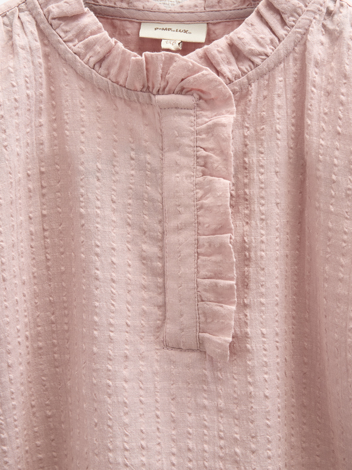 Baumwollbluse mit Knopfleiste - Tween - Rose | 100881 Claire