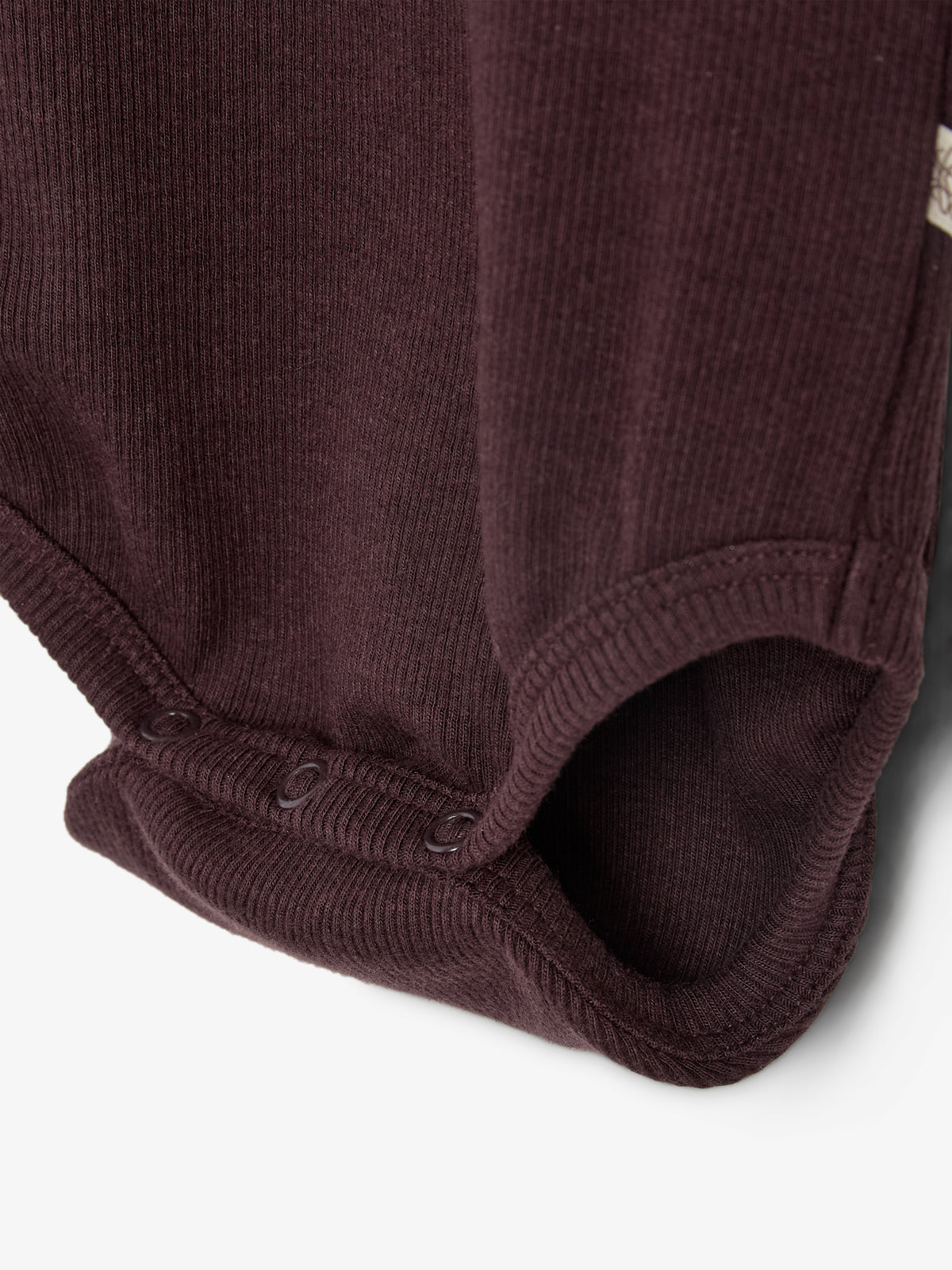 Basic Bodysuit aus Modalrippe - Little - Dark Purple