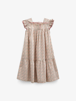 Blumendruck-Popeline-Kleid - Tween - Rose | 100961 Poppy