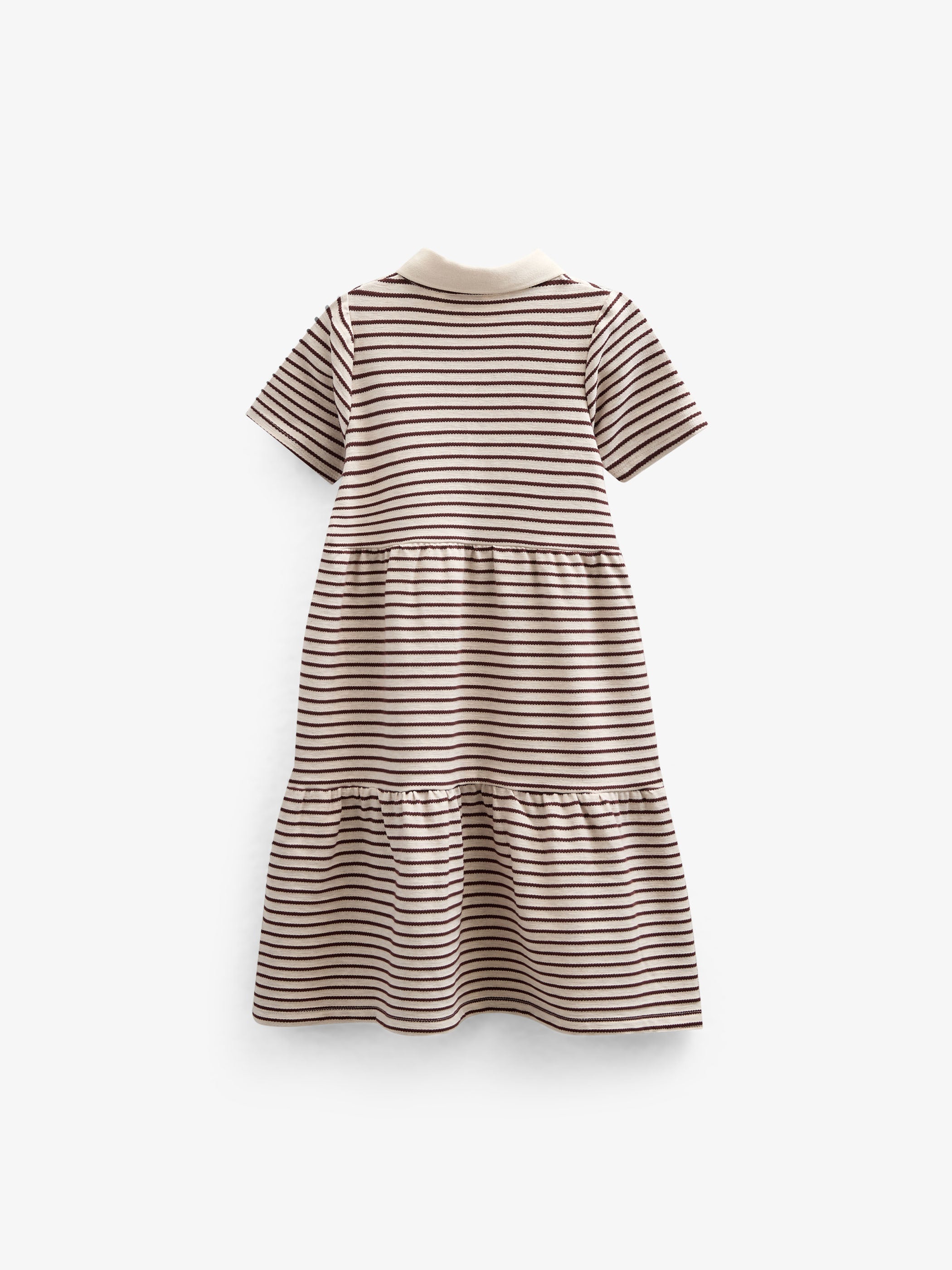 Gestreiftes Jersey-Kleid - Kids - Brown | 101010 Emmie
