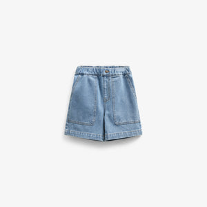 Pull-on Denim Shorts - Tween - Light Blue Denim | 101027 Gavin
