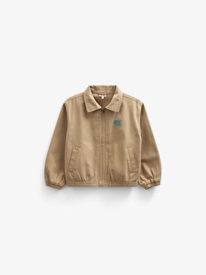 Canvas-Bomberjacke - Kids - Khaki | 101136 Isack