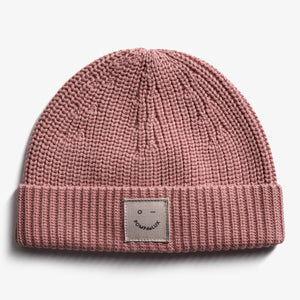 Rippenstrick-Mütze - Little - Dusty Rose
