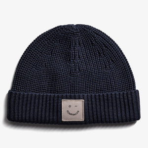 Rippenstrick-Mütze - Little - Navy